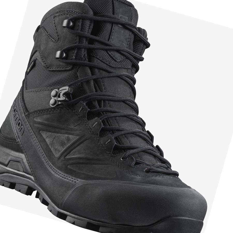 Salomon X ALP GORE-TEX FORCES Csizma Férfi Fekete | HU 2260OKI